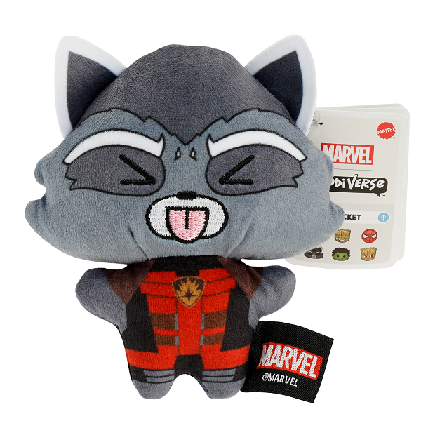 Marvel Moodiverse Plush - Rocket Squinting