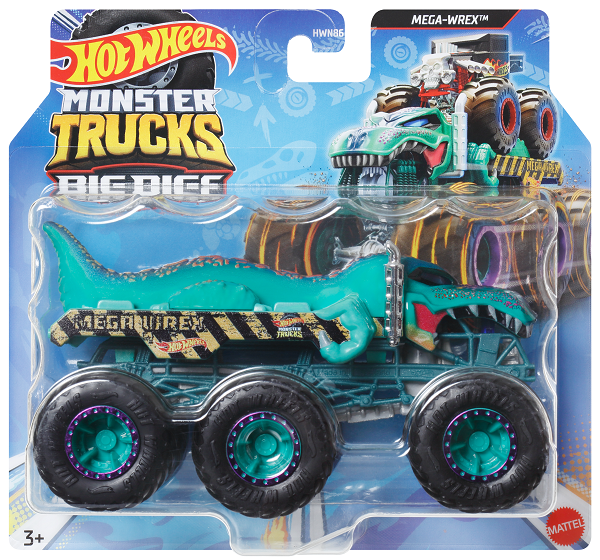 Hot Wheels Monster Truck Big Rigs MEGA Wrex