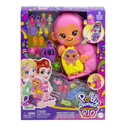 Polly Pocket Momma Monkey & Baby Wearable Compact