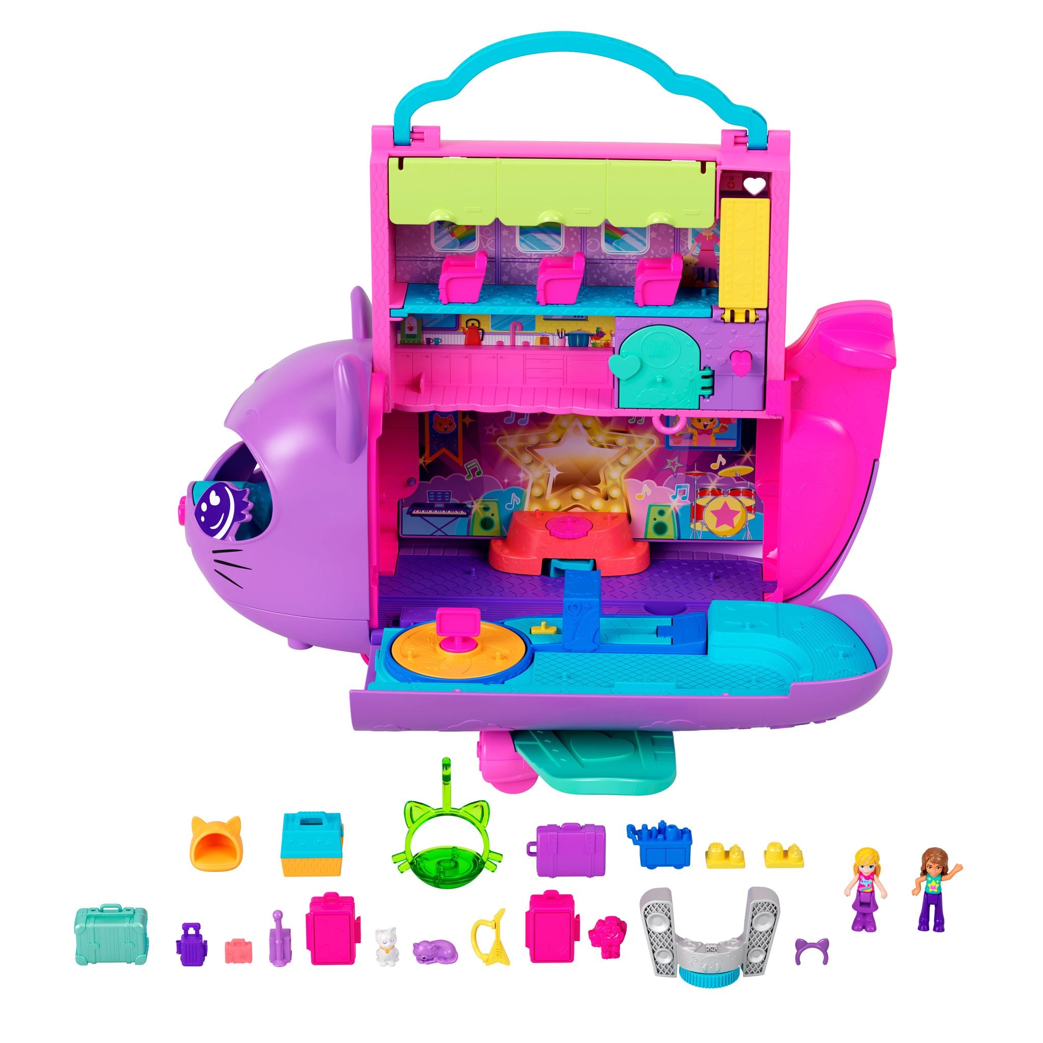 Polly Pocket Kitty Airways Playset