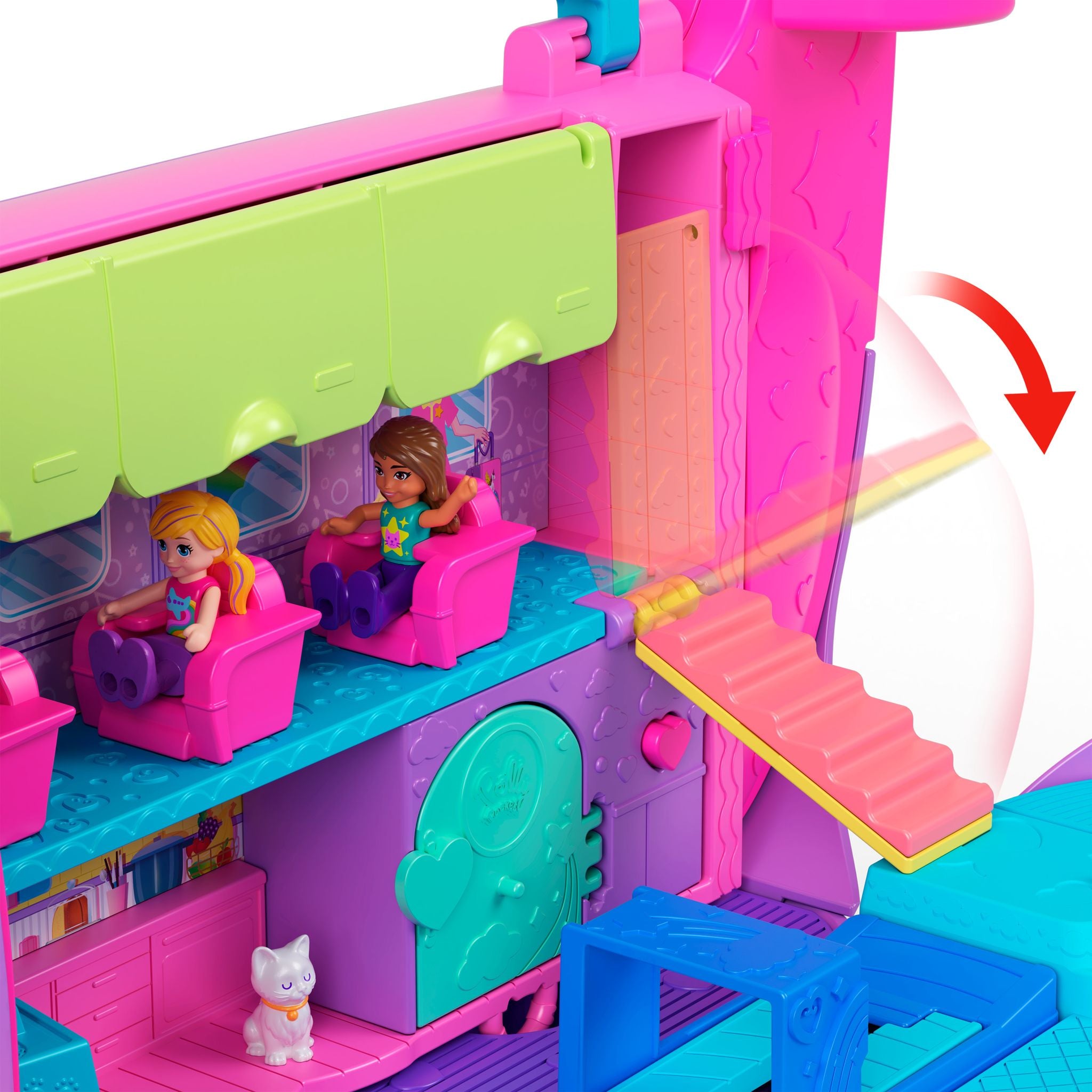 Polly Pocket Kitty Airways Playset