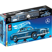 Mattel Brick Shop Hot Wheels Premium Mercedes-Benz 300 SL Building Set