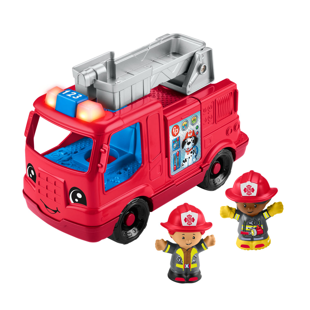 Fisher-Price Little People Large Vehicle Fire Truck - 1
