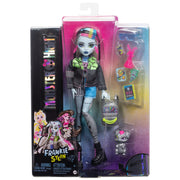 Monster High Frankie Stein With Pet Watzie Doll Set