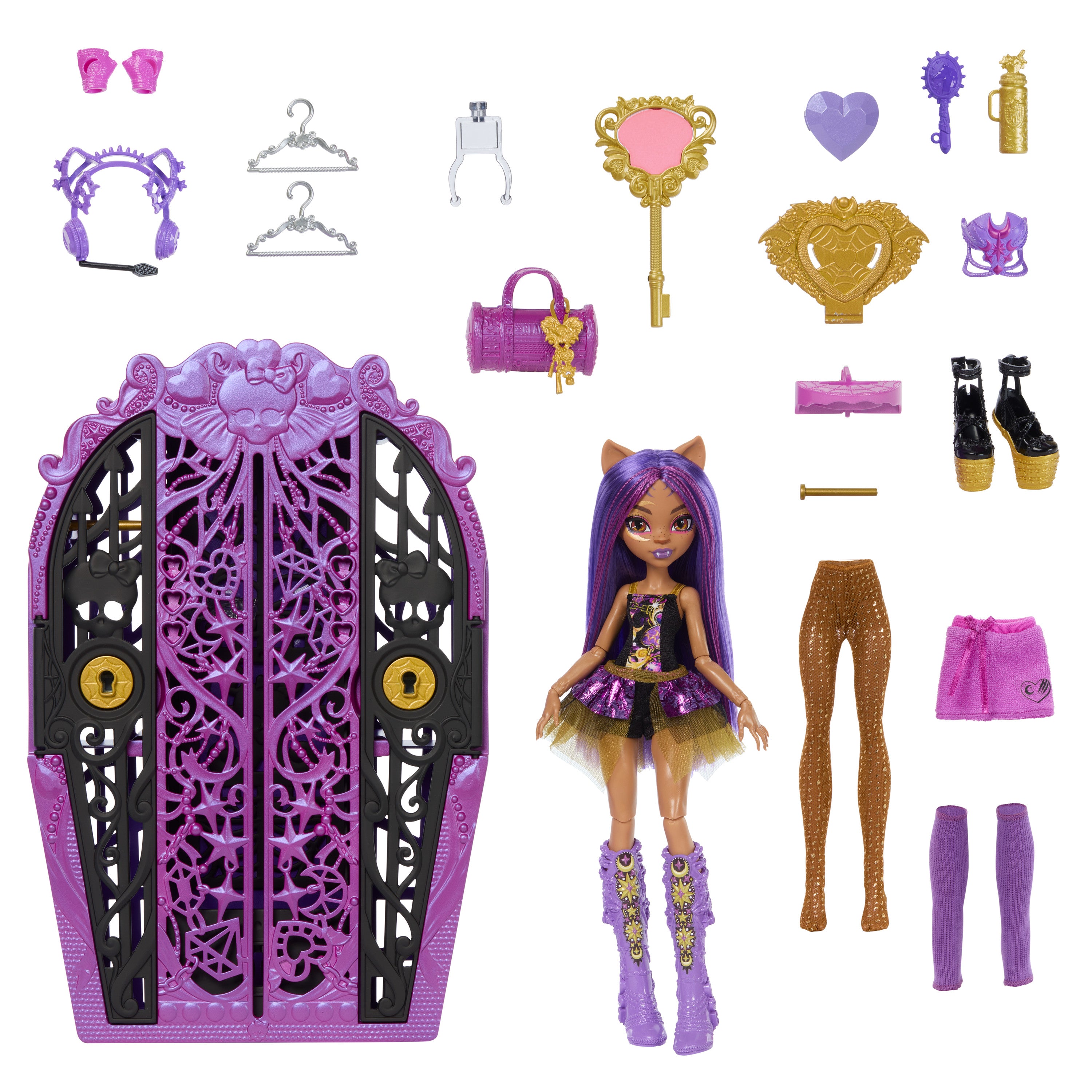 Monster High Skulltimates Neon - Clawdeen