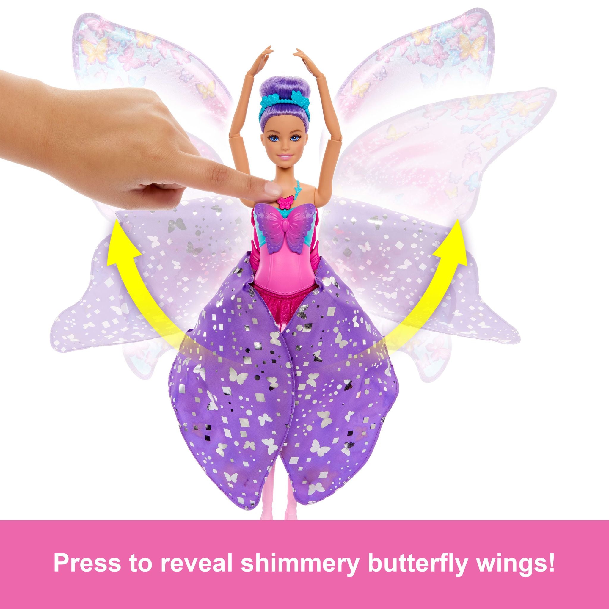 Barbie Dance And Flutter Doll