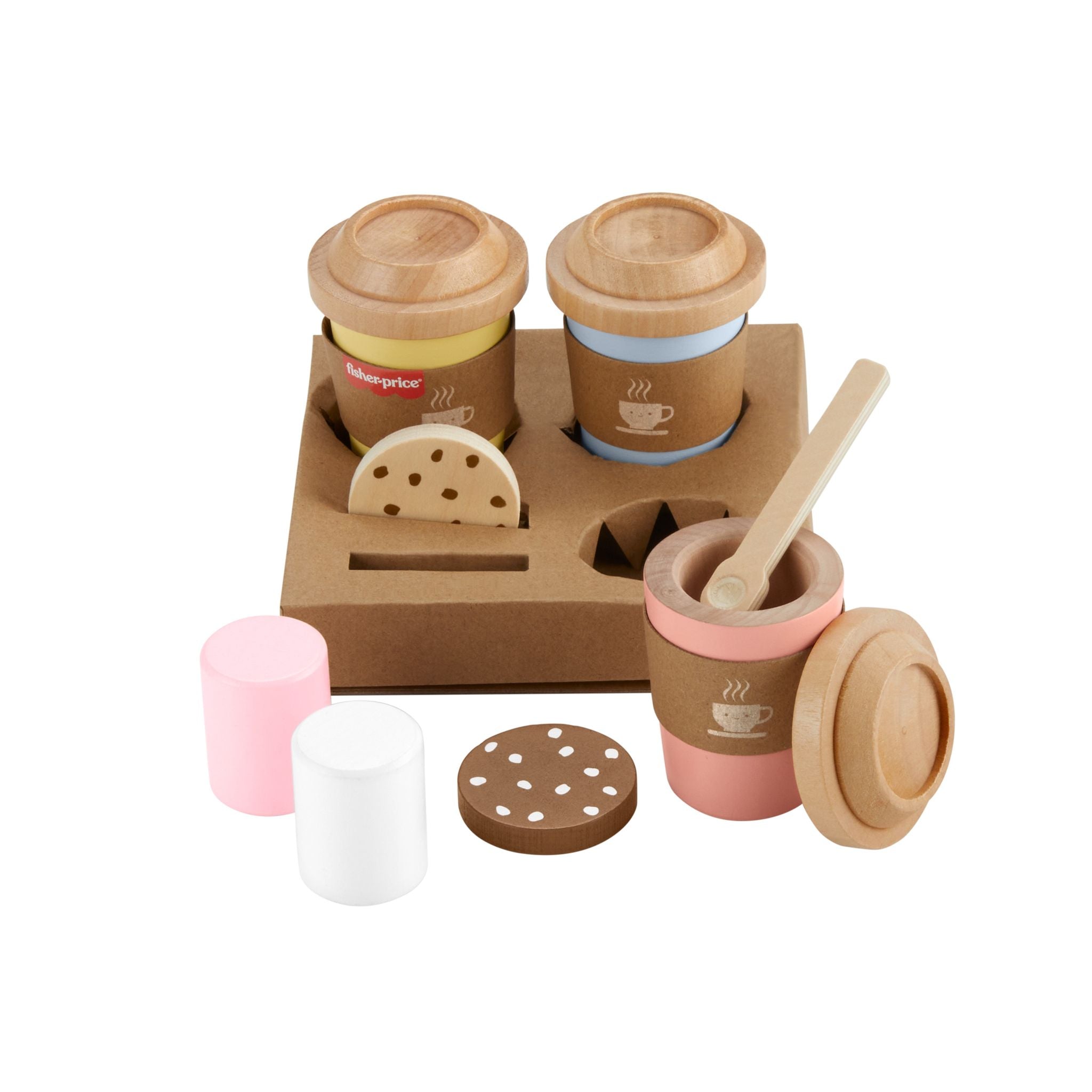Fisher-Price Wooden Coffee To Go Set