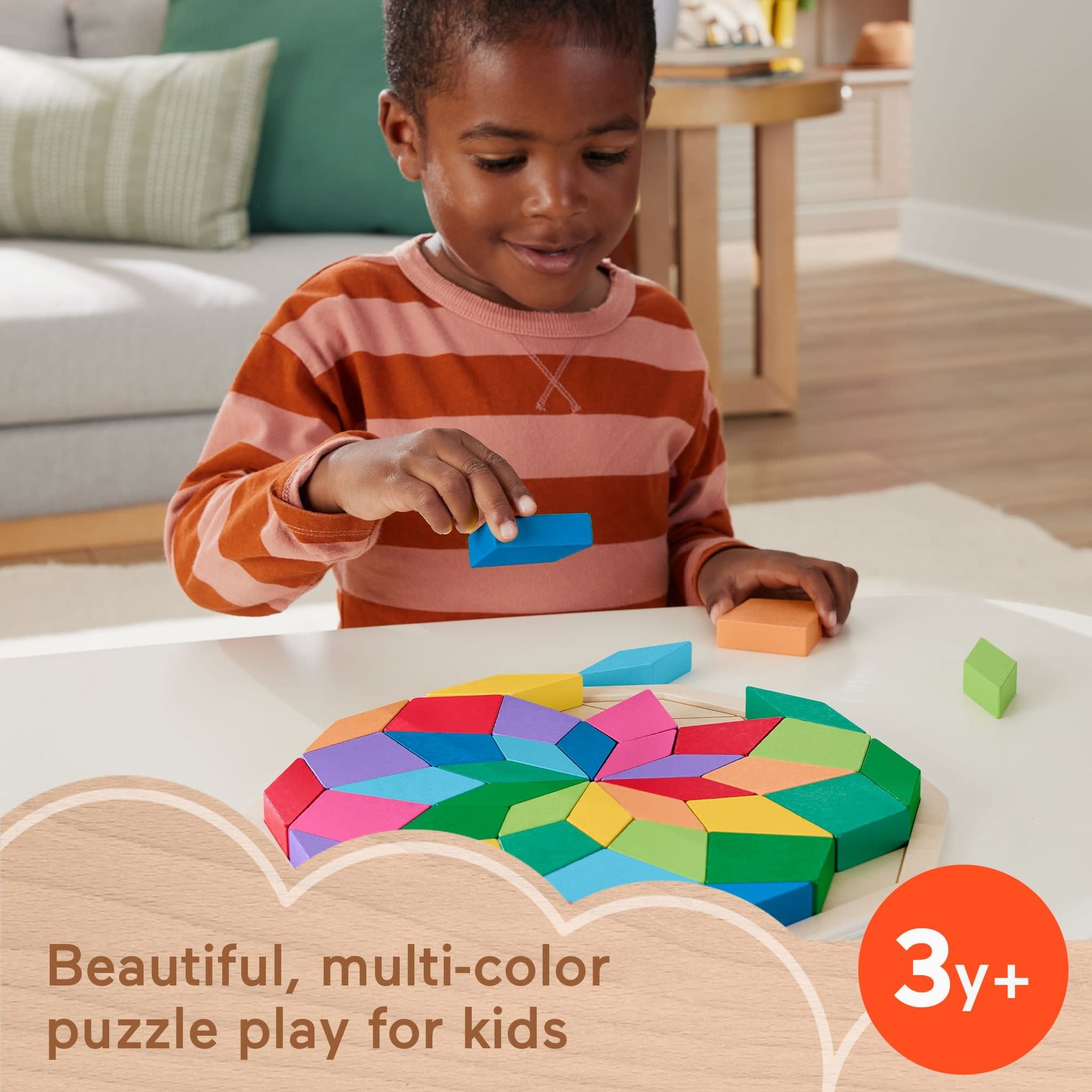 Fisher-Price Wooden Mandala Puzzle