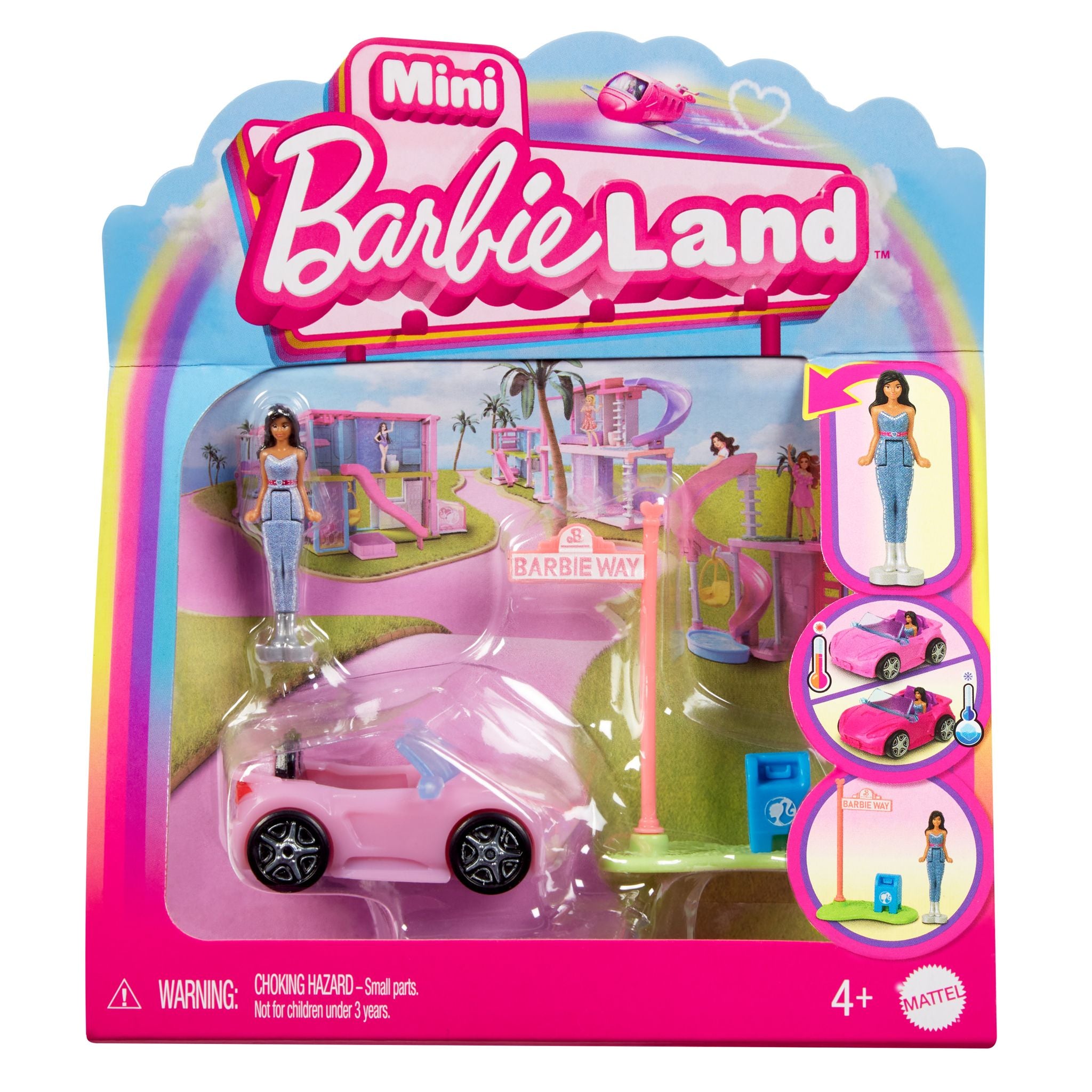 Barbie Mini Barbieland Color-Changing Convertible