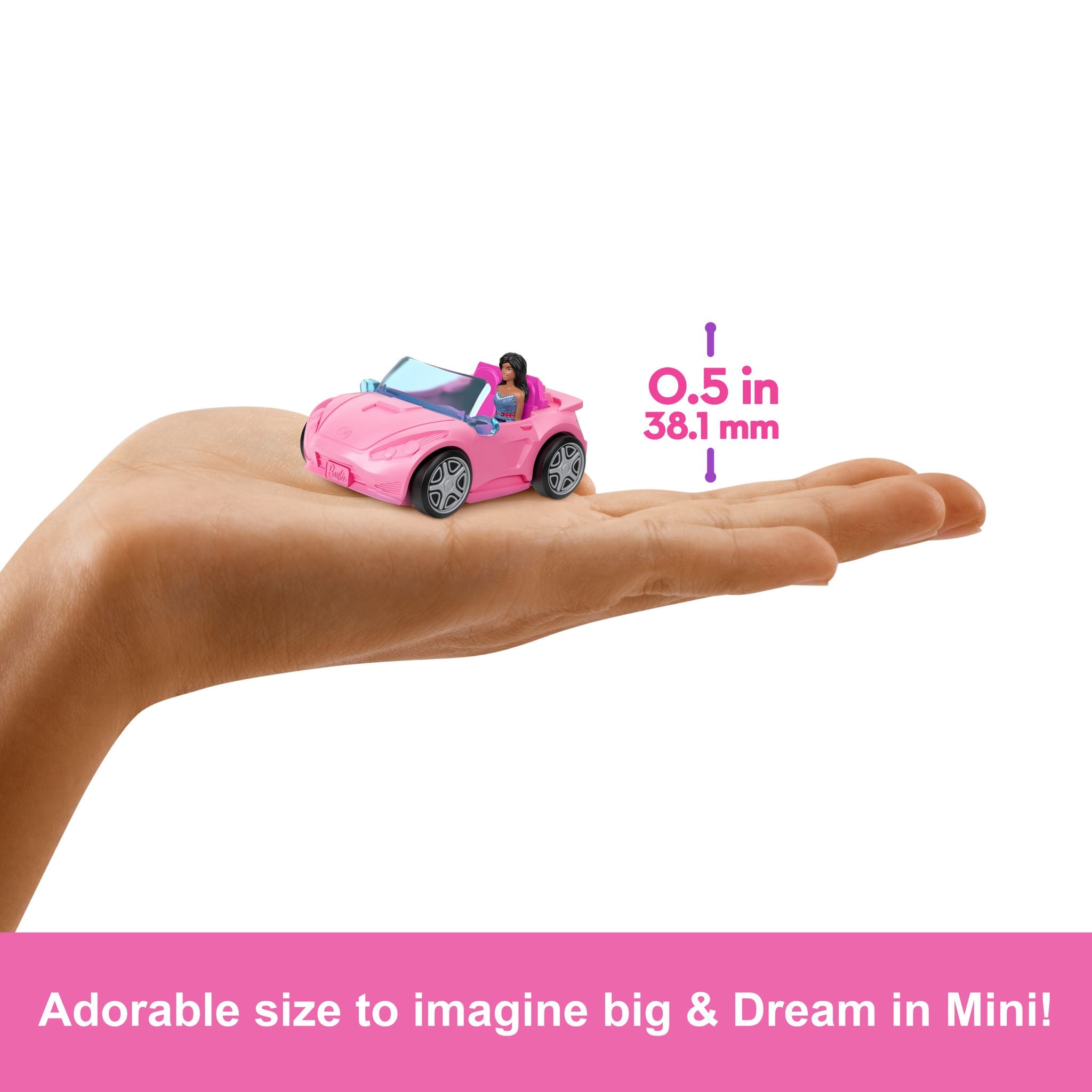 Barbie Mini Barbieland Color-Changing Convertible