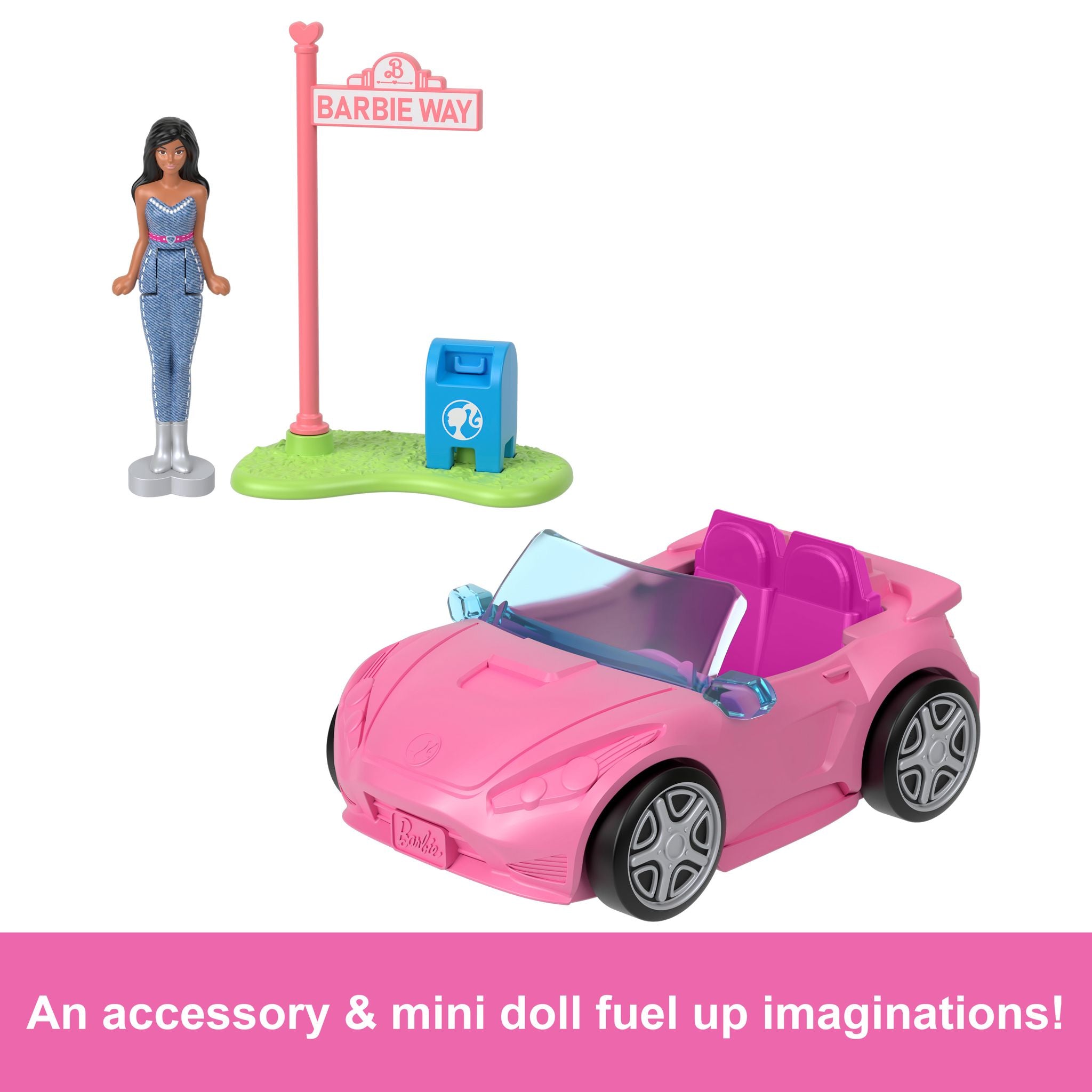 Barbie Mini Barbieland Color-Changing Convertible