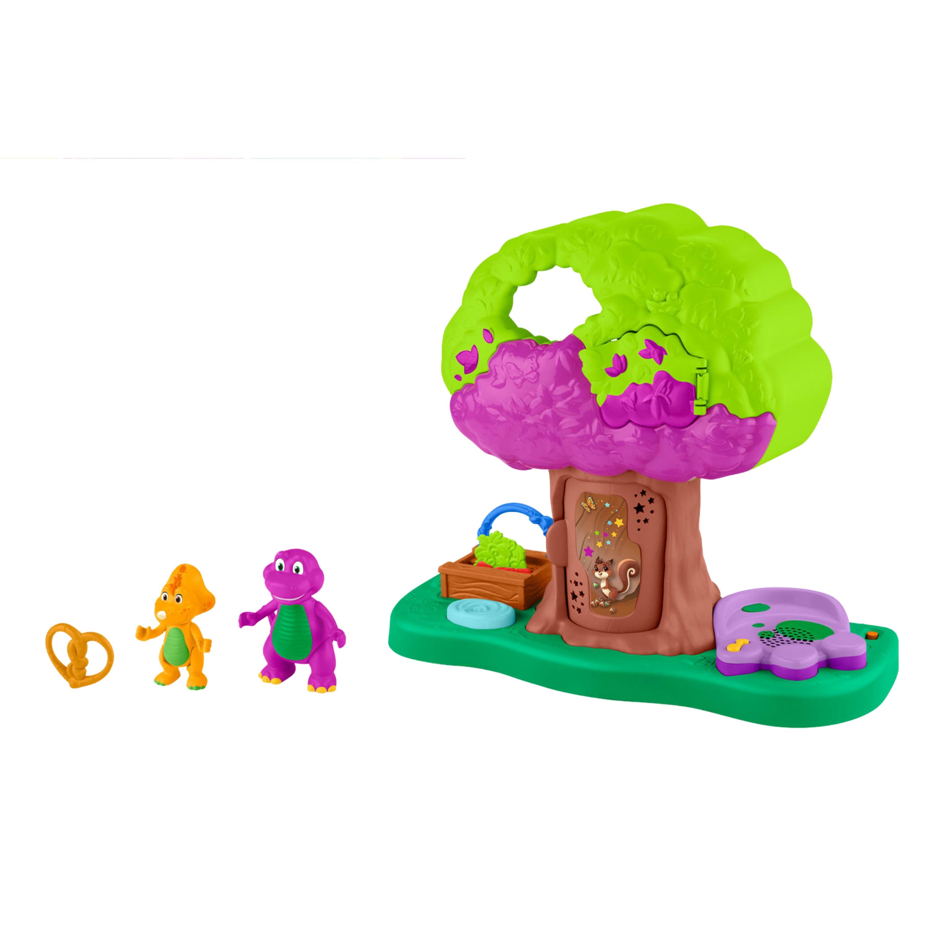 Barney's World Lights & Sounds Treehouse Playset