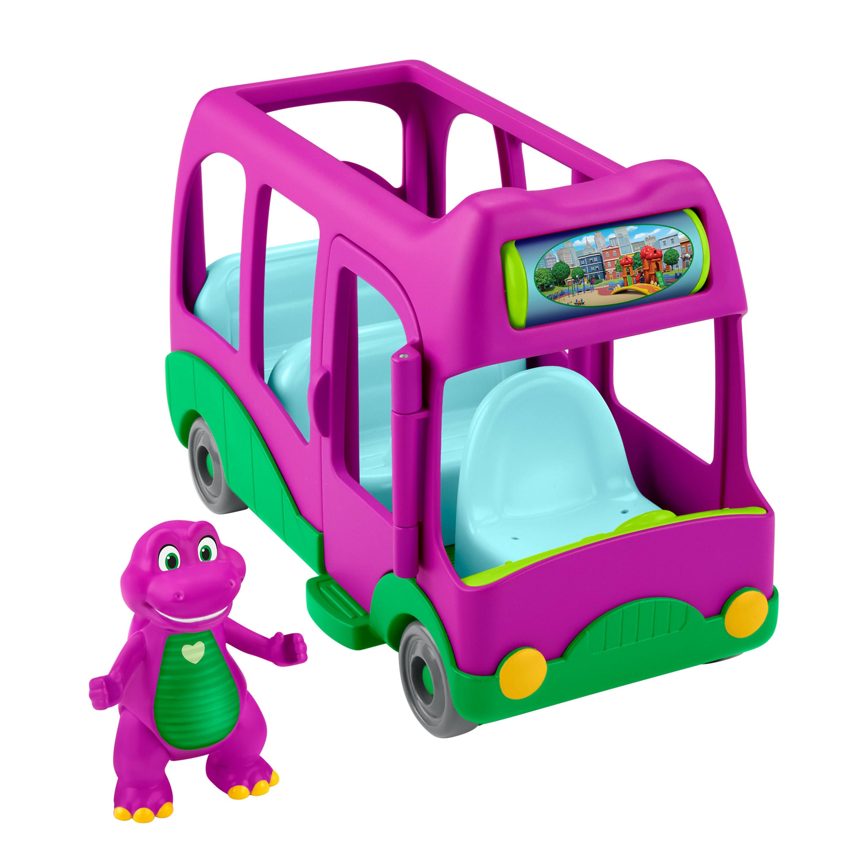 Fisher-Price Barney's World Adventure Bus – Toyworld NZ