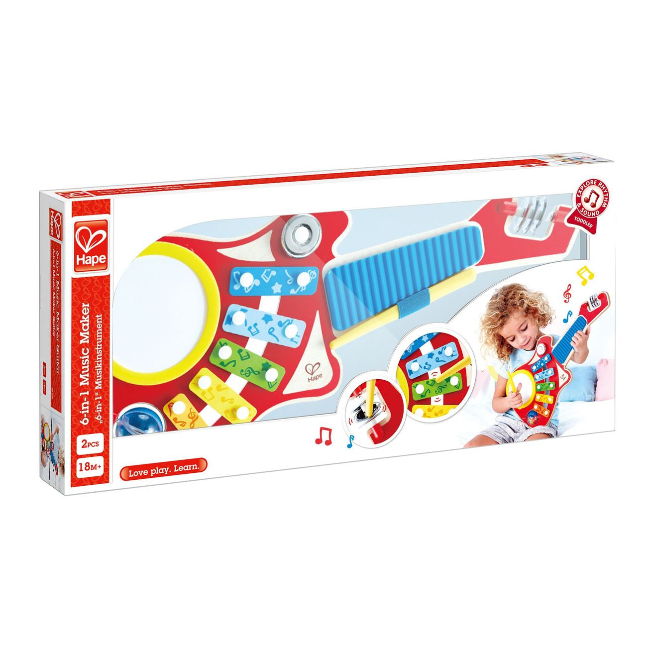 Hape 6-In-1 Music Maker