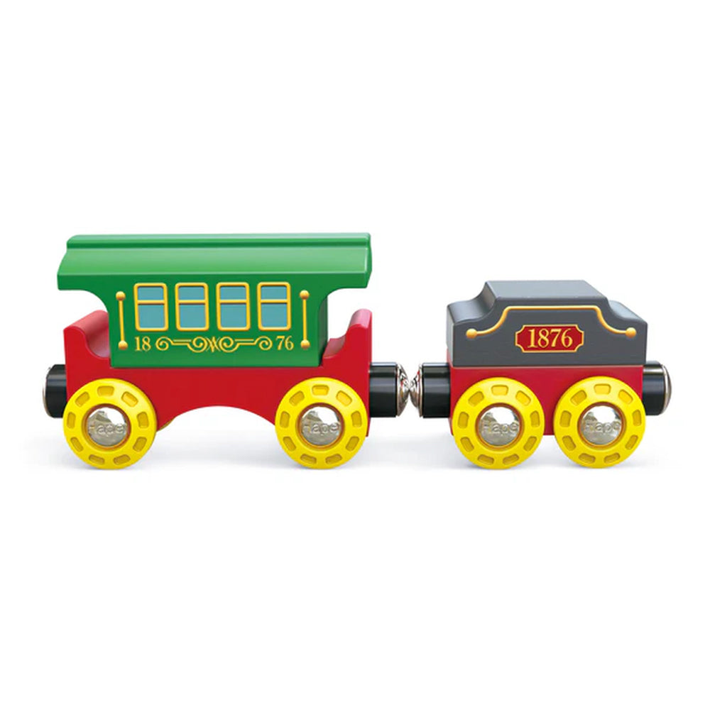Hape Wooden Retro Steam Train with Lights & Sounds