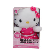 Hello Kitty and Friends 3 Inch Micro Plush - Hello Kitty (Pink) soft toy, in packaging