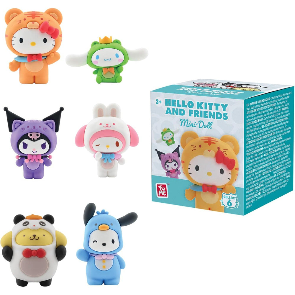 Collect all of the Hello Kitty & Friends Mini Dolls Forest Friends Series Blind Box