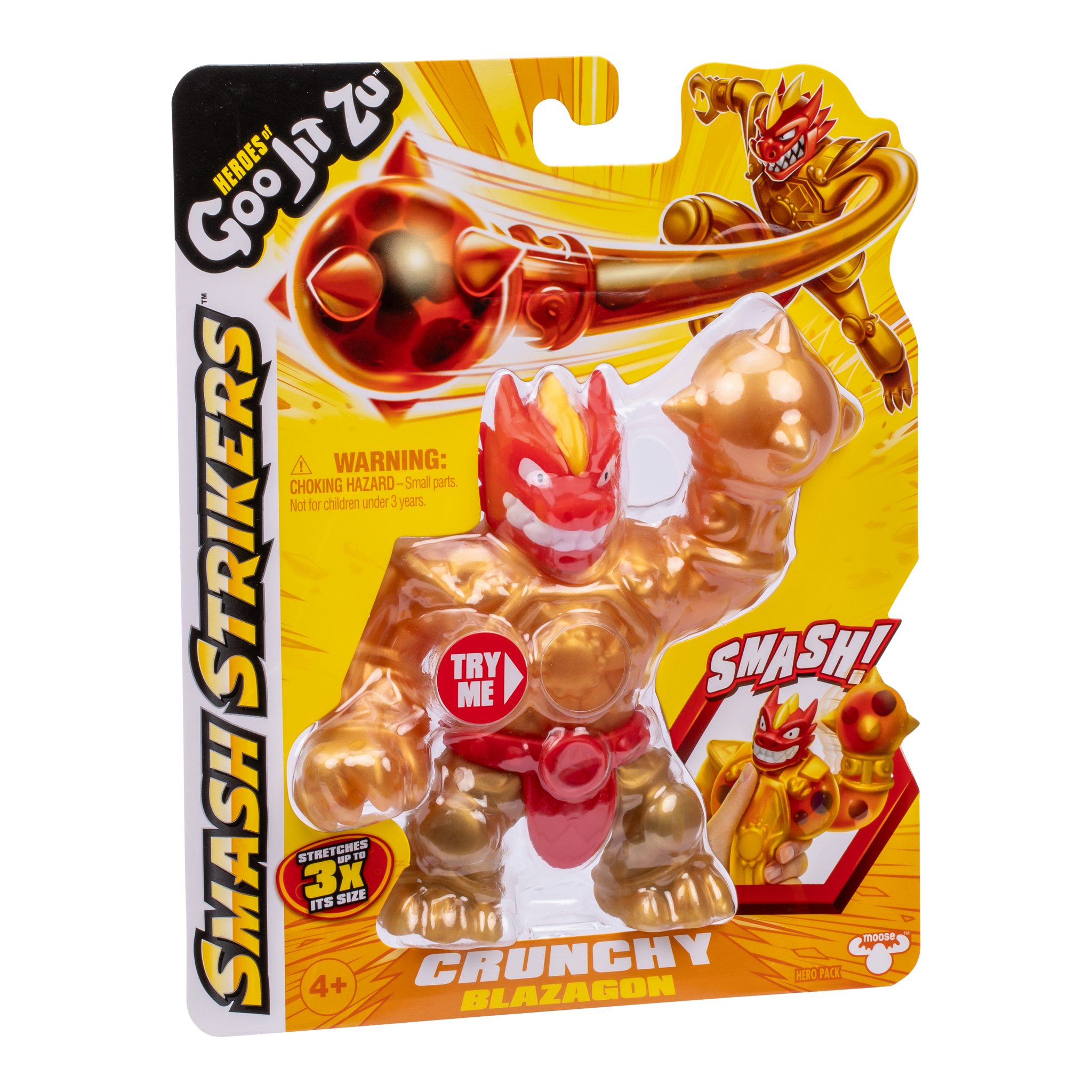 Heroes Of Goo Jit Zu Series 12 Smash Strikers Hero Crunchy Blazagon
