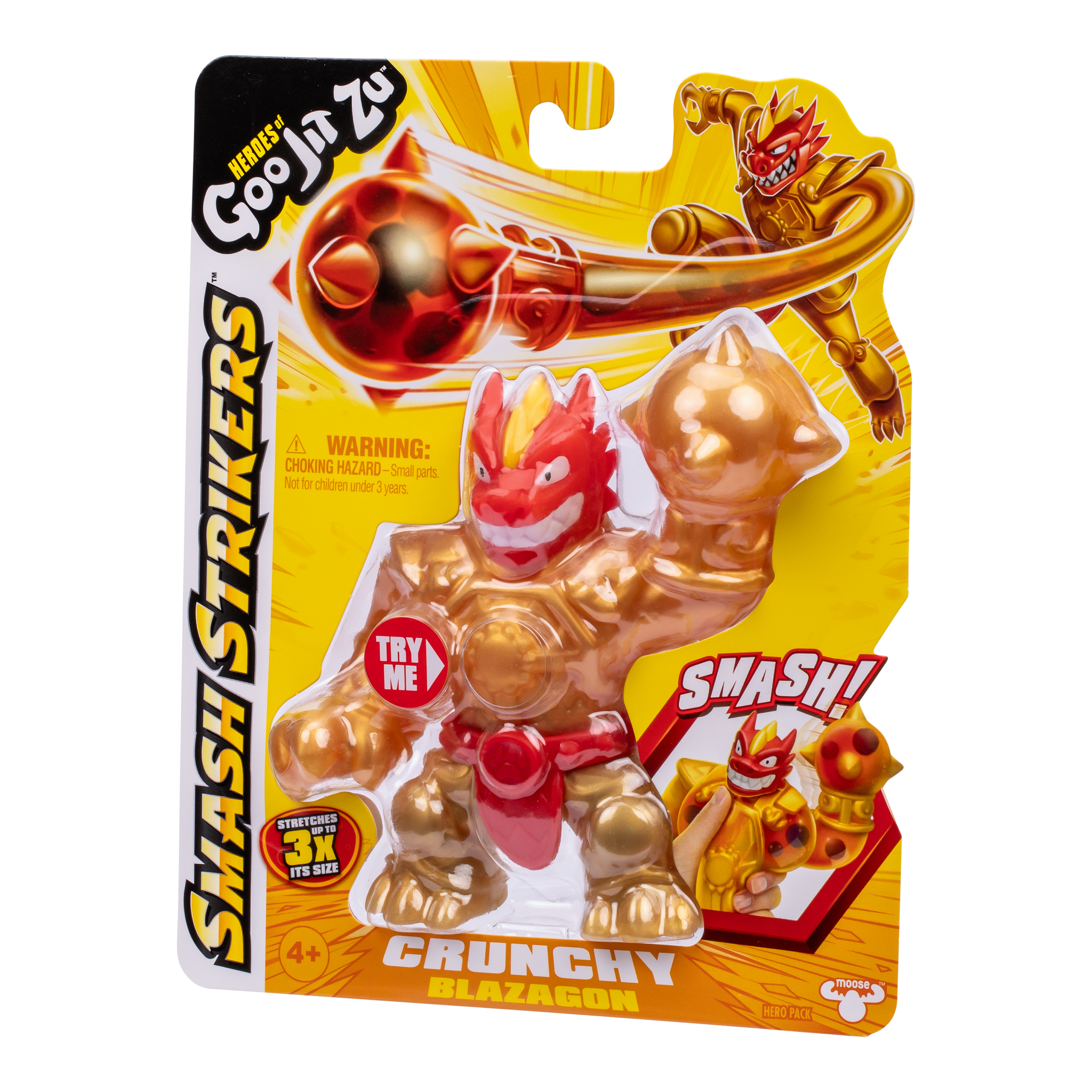 Heroes Of Goo Jit Zu Series 12 Smash Strikers Hero Crunchy Blazagon