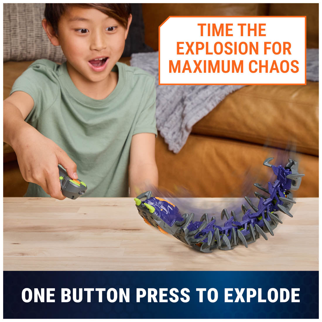 Hex Bots Remote Control Exploding Centipede