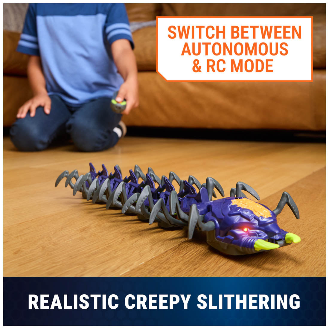 Hex Bots Remote Control Exploding Centipede