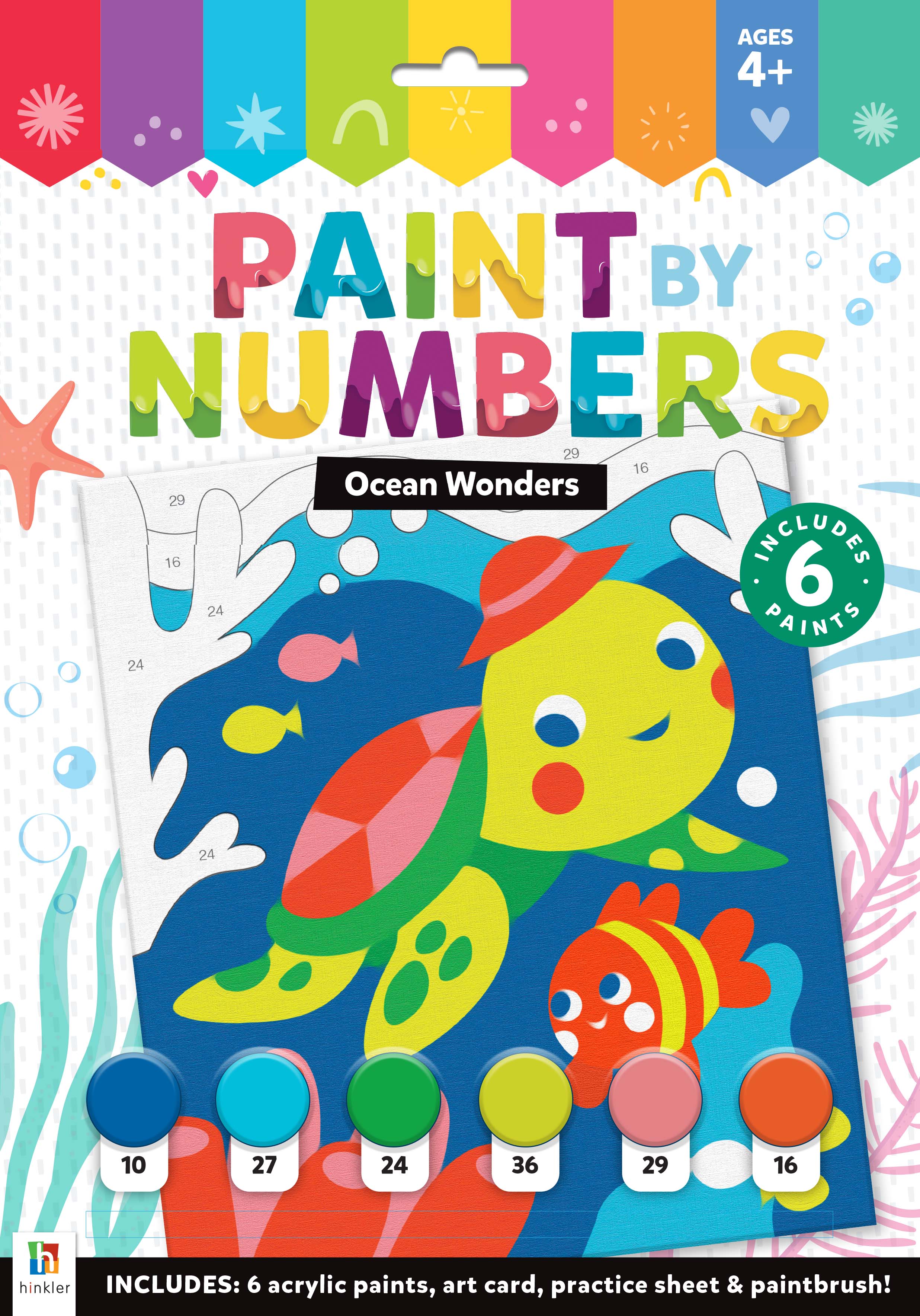 Paint By Numbers Ocean Wonders