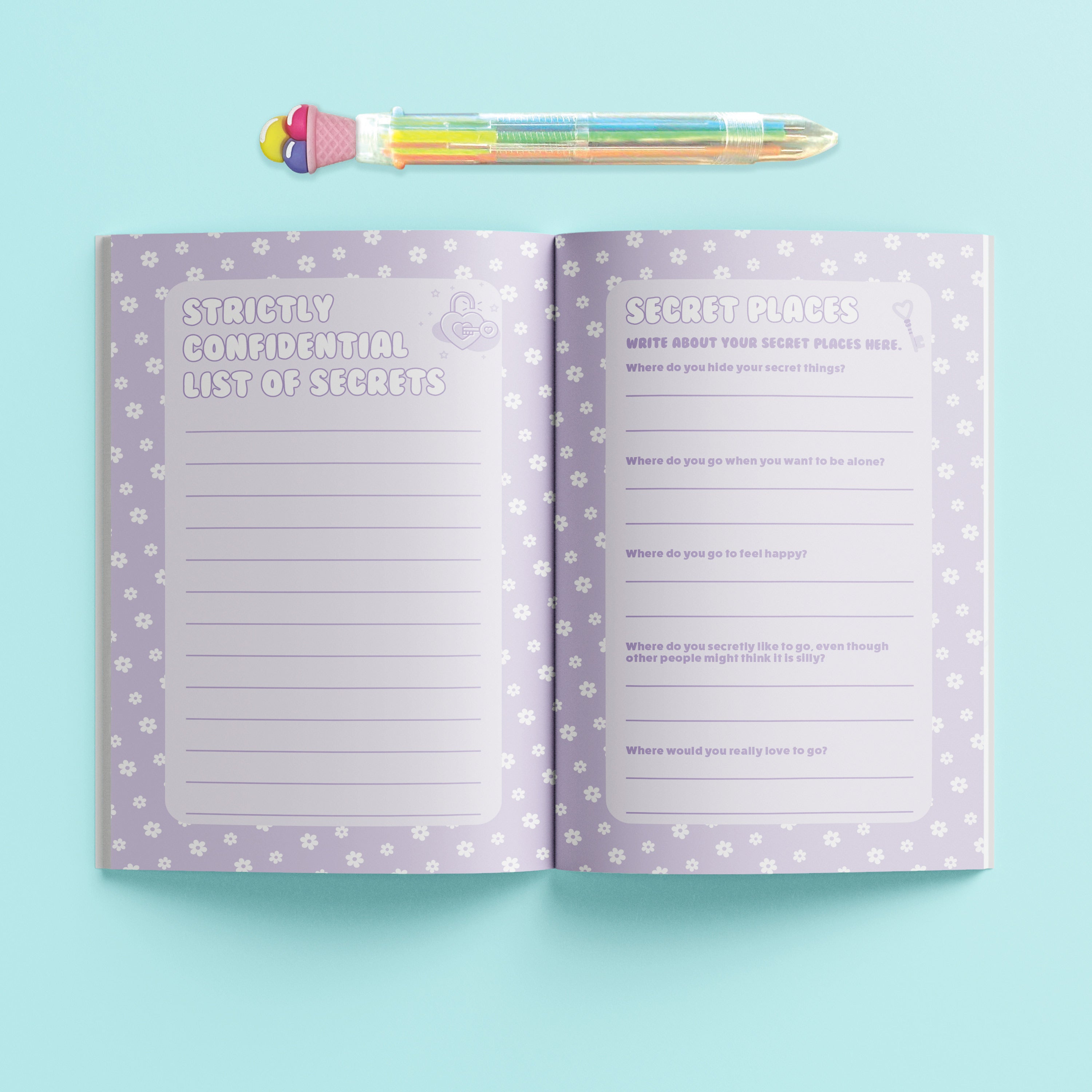 Secret Scented Journal Kit