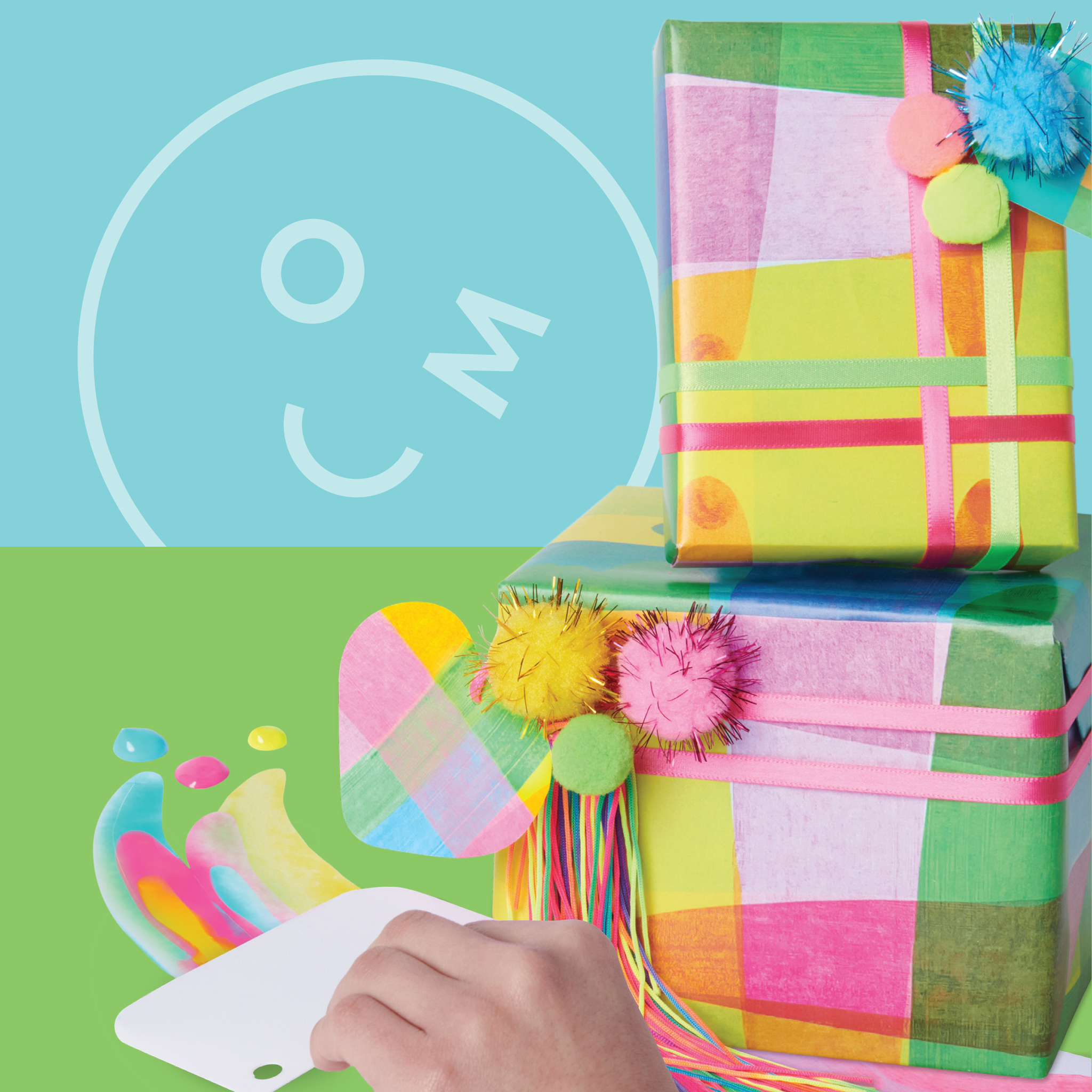 Omc! Picture This Paint Scrape Art Kit