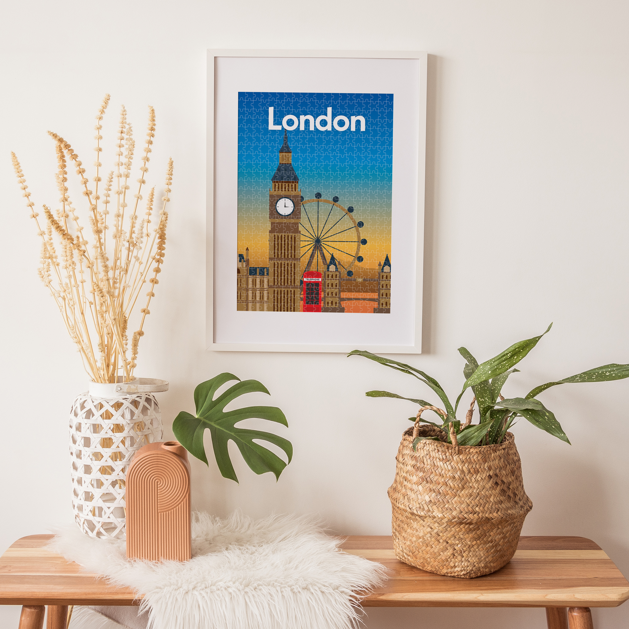 Travel Poster 300pc Jigsaw: London