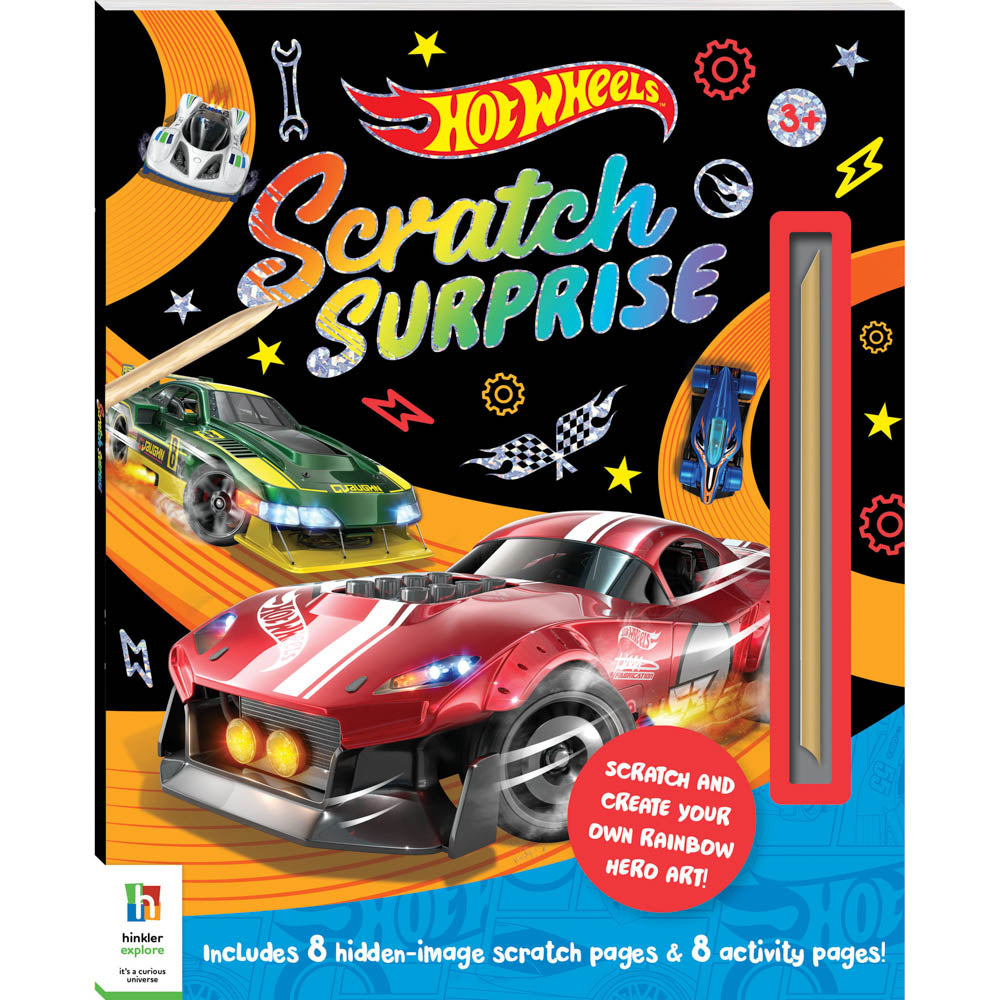 Hinkler Scratch Surprise - Hot Wheels art.