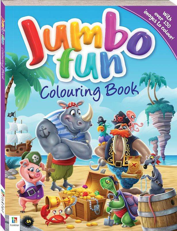 Hinkler Jumbo Fun Activity Book Pirate