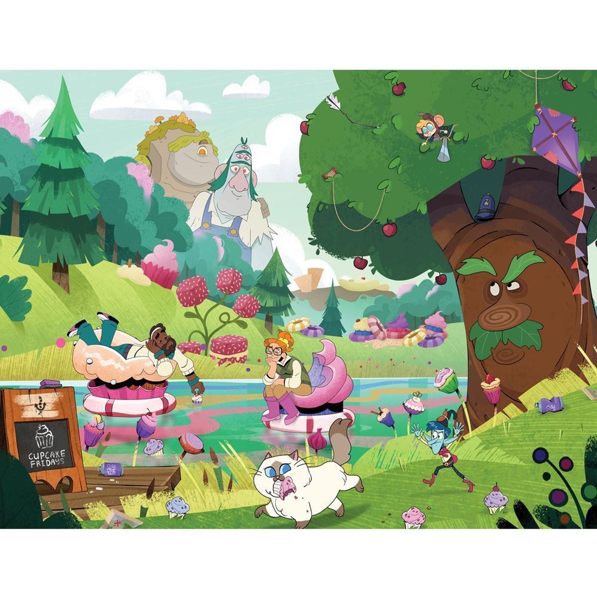 Bad Jelly 96PC Frame Tray Jigsaw Puzzle