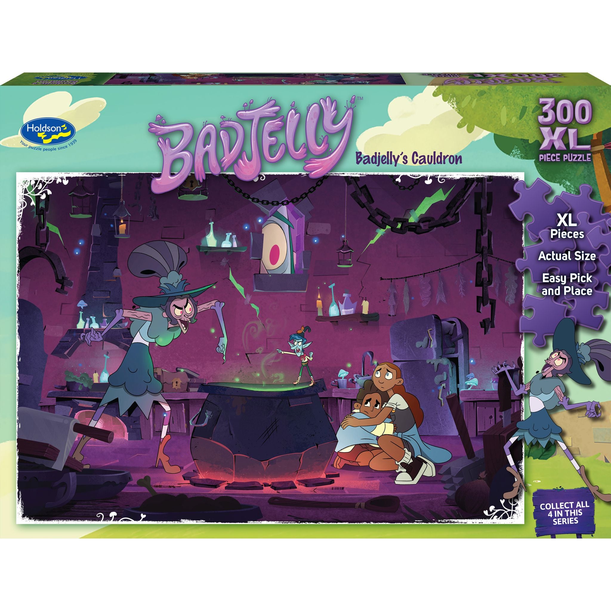 BadJelly The Witch 300XL Piece Jigsaw BadJelly's Cauldron