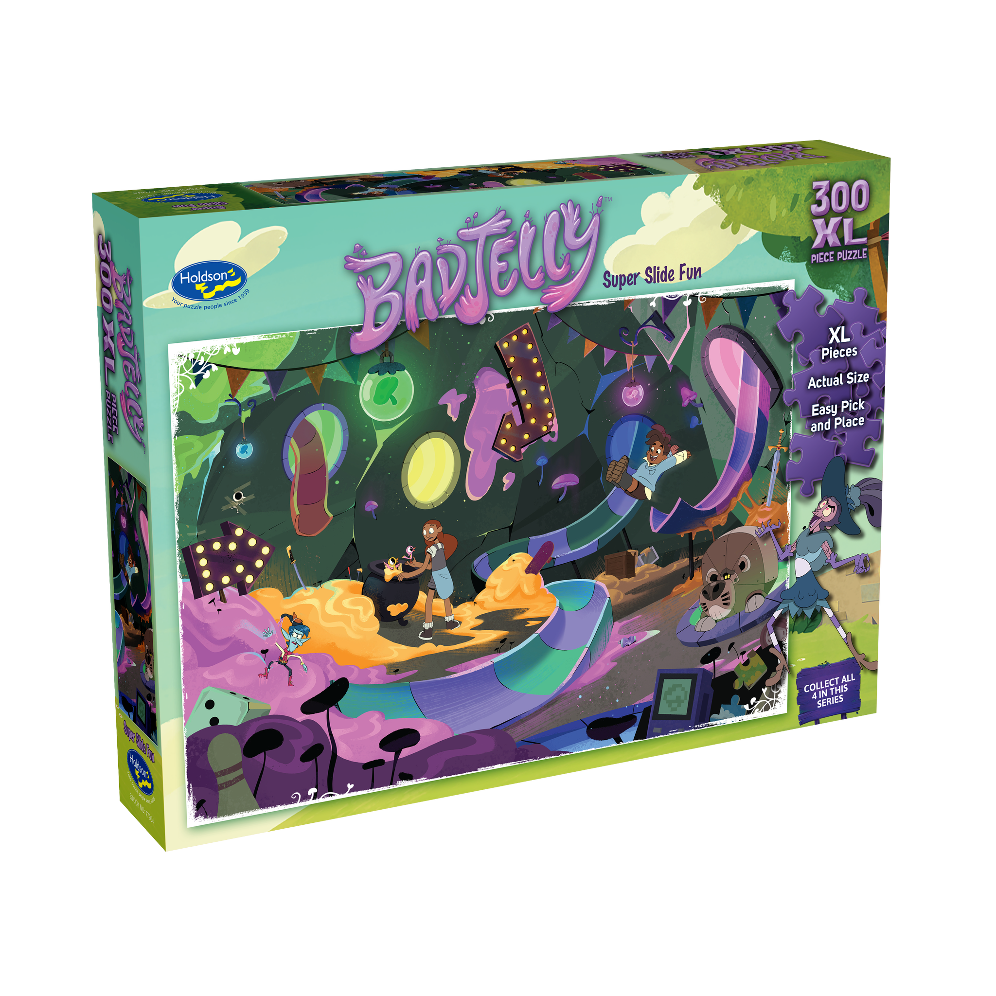 Bad Jelly 300pc XL Jigsaw Puzzle Super Slide Fun
