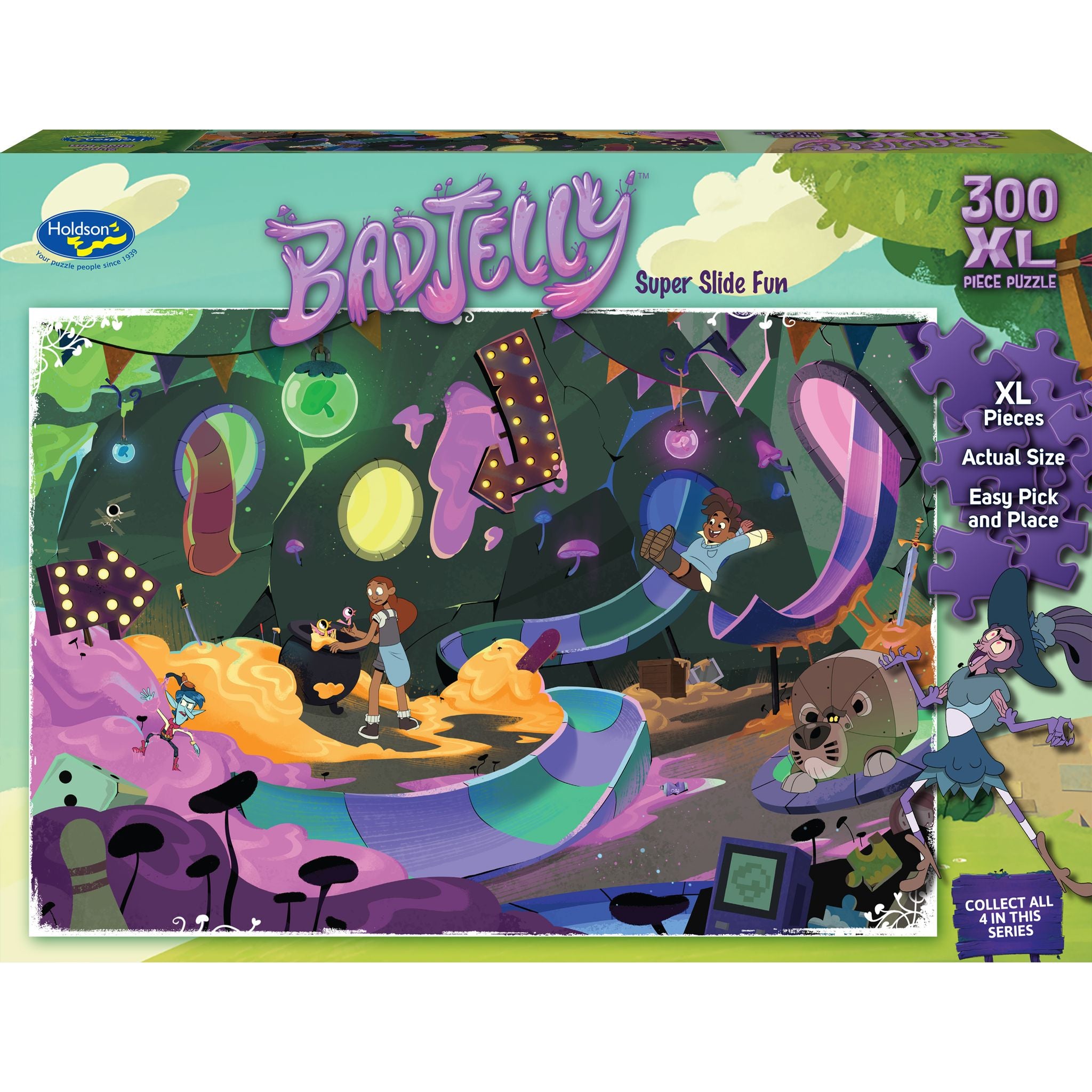 Bad Jelly 300pc XL Jigsaw Puzzle Super Slide Fun
