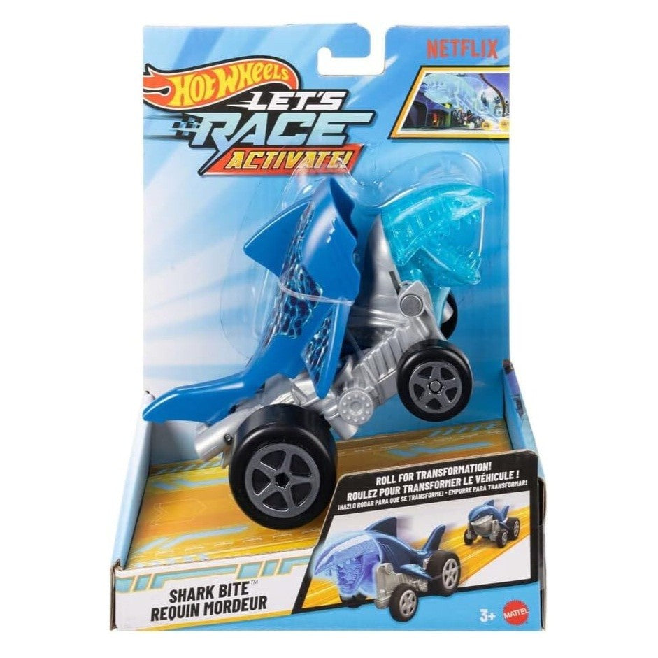 Hot Wheels Let's Race Activate! Vehicle - Shark Bite