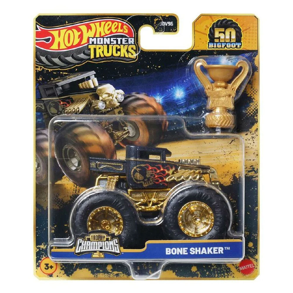 Hot Wheels Monster Trucks Bigfoot Trophy Champions Die-Cast Assortment