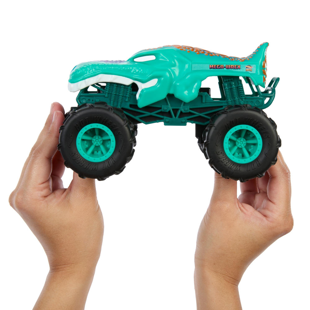 Hot Wheels Remote Control Monster Truck 1:24 Mega Wrex toy.