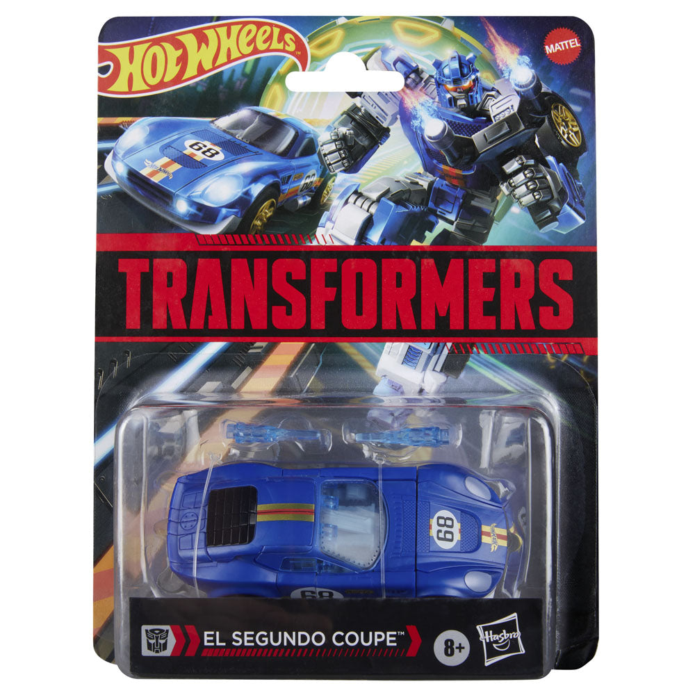 Hot Wheels x Transformers 5 Inch Action Figure - El Segundo Coupe toy.