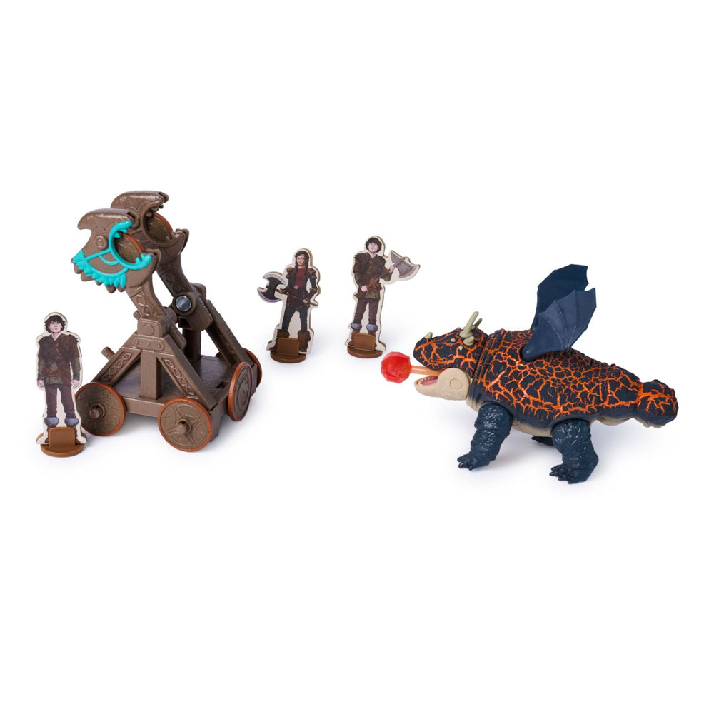 How To Train Your Dragon Dragons Blazing Battles Cannon Blast Playset - Gronckle
