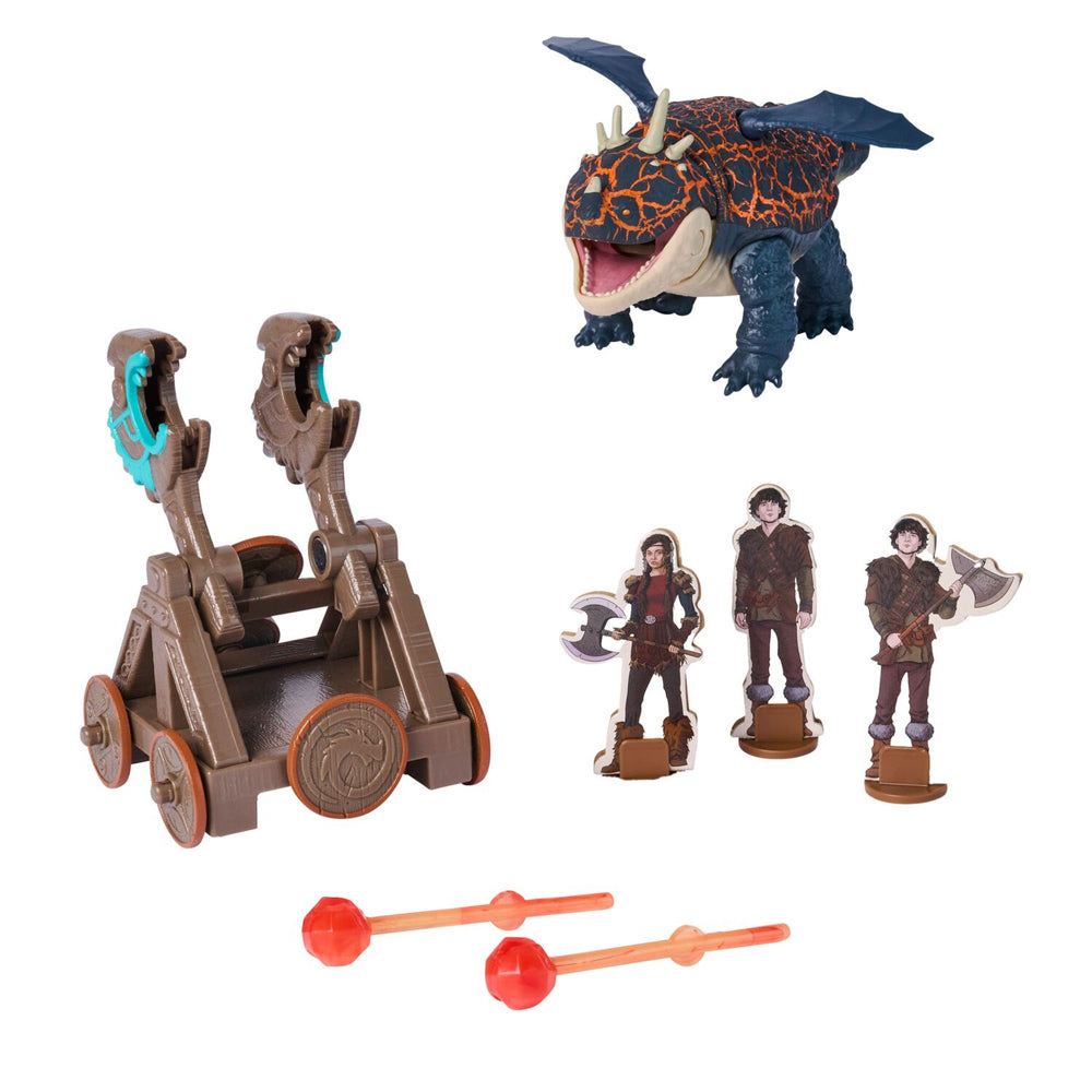 How To Train Your Dragon Dragons Blazing Battles Cannon Blast Playset - Gronckle