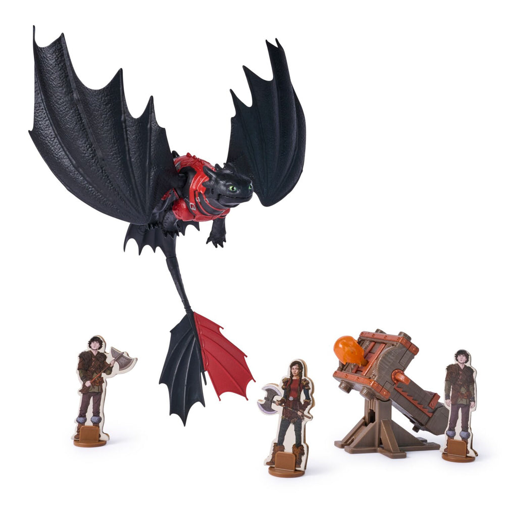 How To Train Your Dragon Dragons Blazing Battles Cannon Blast Playset - Toothless