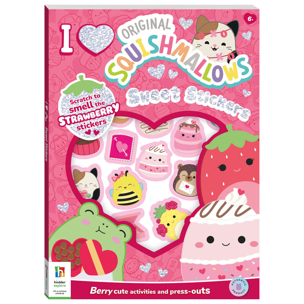 I Love Squishmallows Sweet Sticker book.
