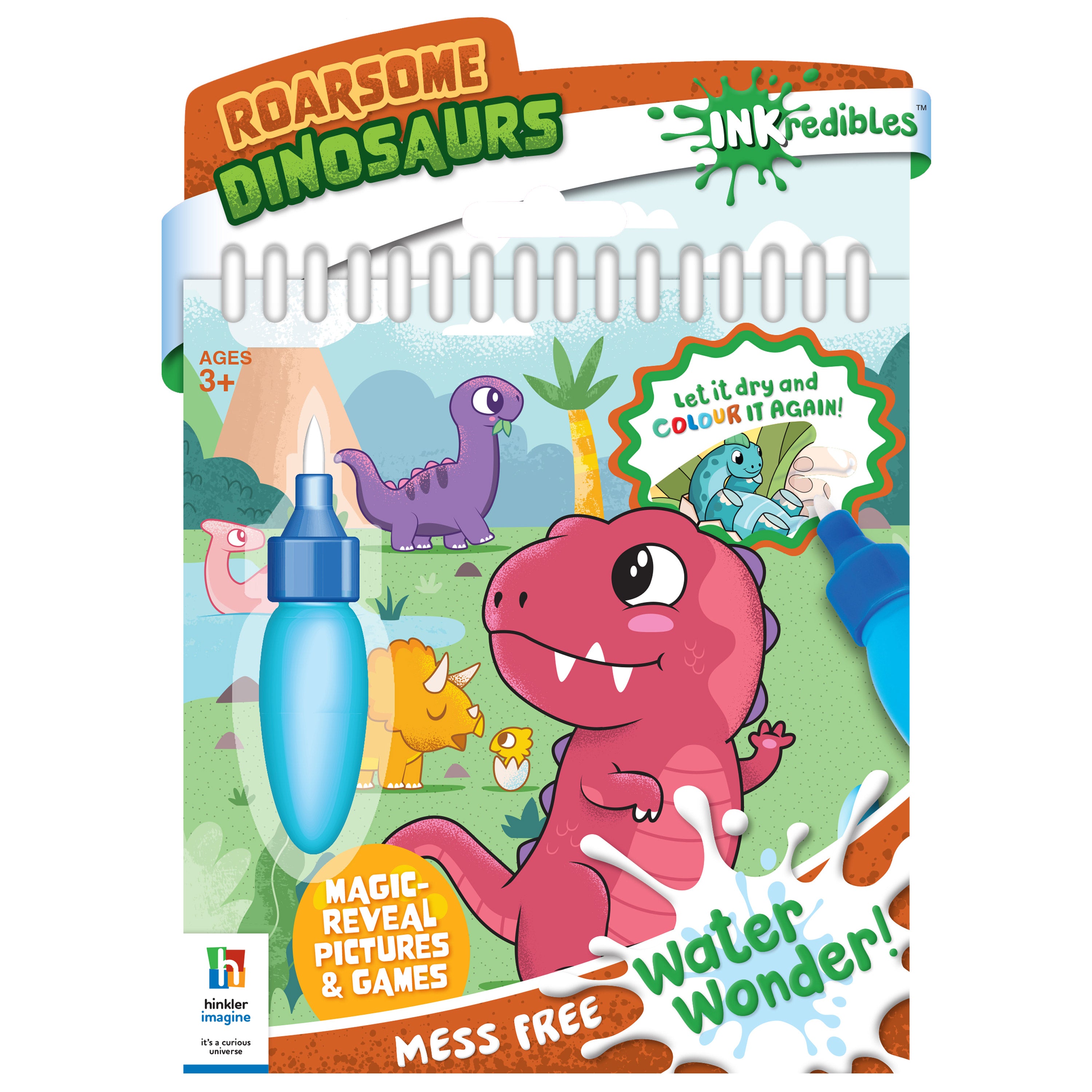 Inkredibles Water Wonder Roarsome Dinosaurs