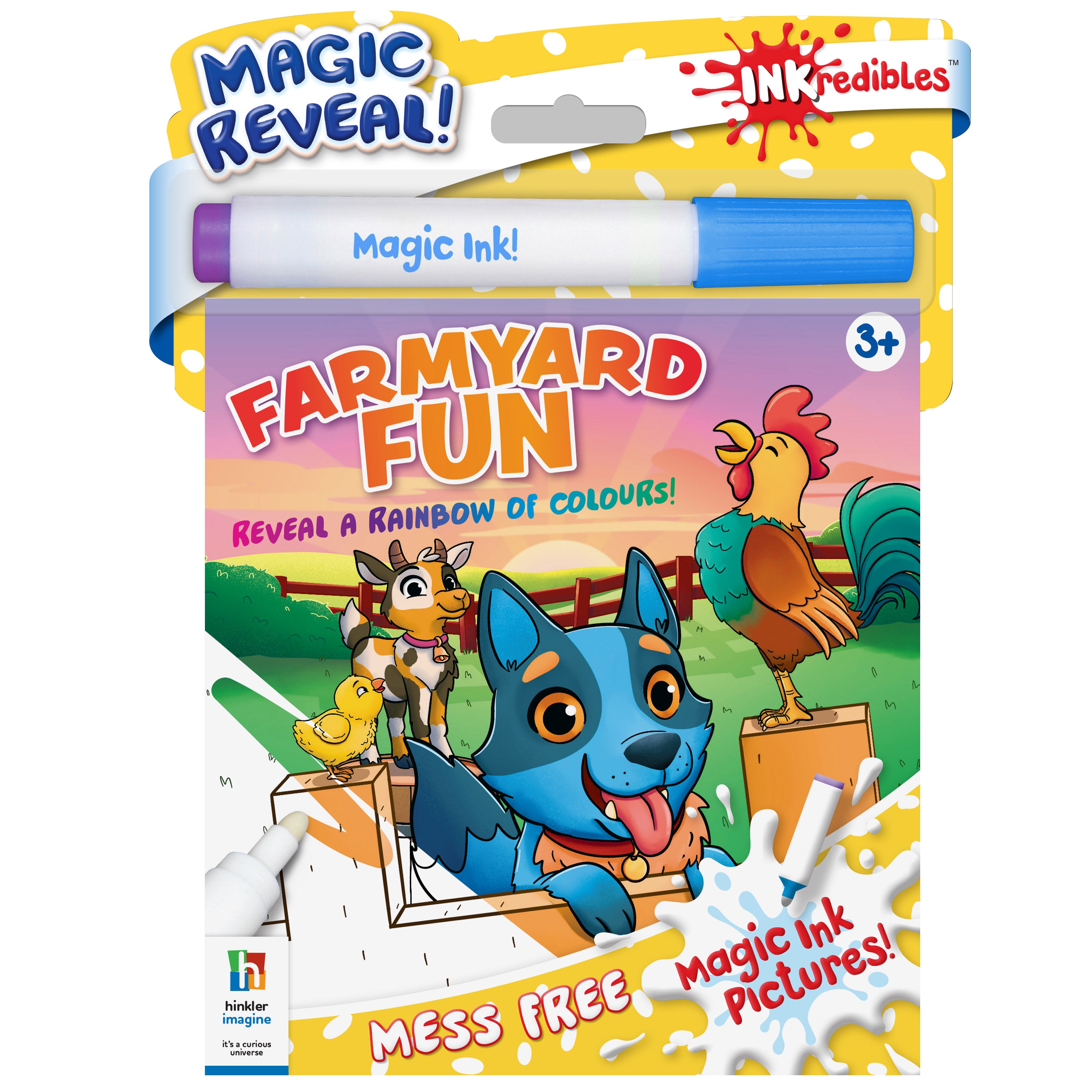 Inkredibles Magic Ink Pictures Farmyard Fun