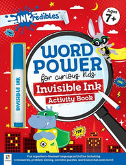 Inkredibles Invisible Ink Activity Book Word Power