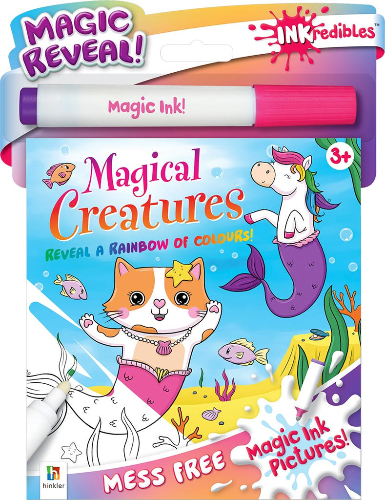 INKREDIBLES MAGICAL CREATURES MAGIC INK PICTURES