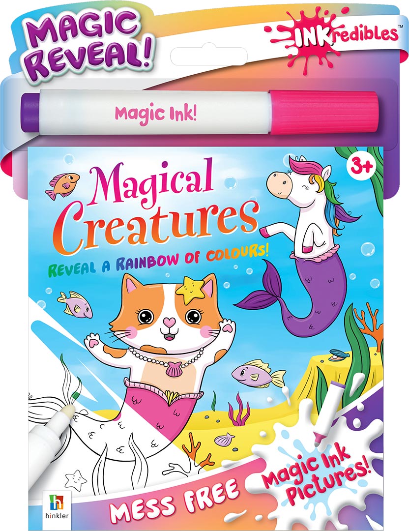 Inkredibles Magical Creatures Magic Ink Pictures