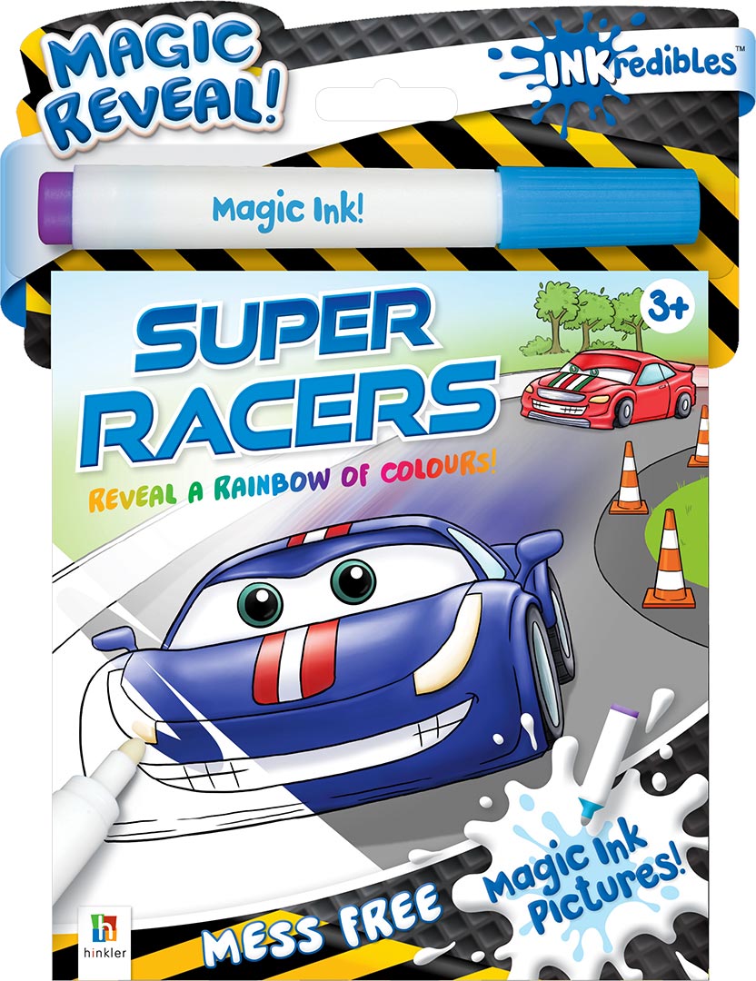 Inkredibles Super Racers Magic Ink Pictures