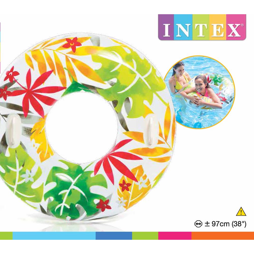 Intex 38 Inch Transparent Tube Assorted Styles - Toyworld NZ